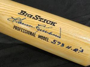 Autographed Big Stick Professional by Minnesota Twins HOF Great "Harmon Killebrew"