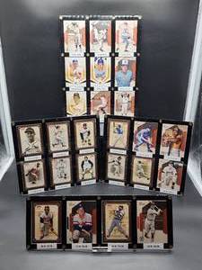 (25) Assorted HOF Players Stat Baseball Cards