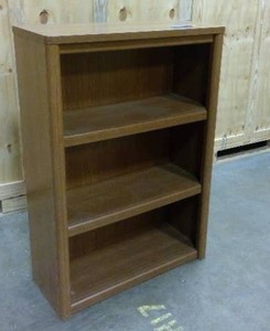 lot 28 image: Solid Wood Bookcase