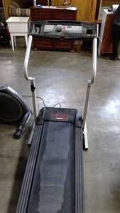 lot 55 image: Welso folding treadmill