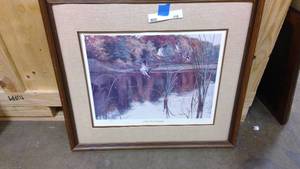lot 110 image: Early Autumn Pageantry 28 x26 framed and matted limited edition