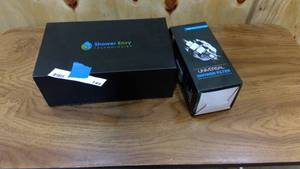 lot 149 image: Shower Envy Technologies shower head and replacement filter