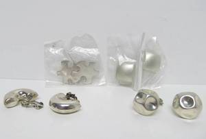 lot 124 image: Group of New Unworn Sterling Silver Earring Sets  Jewelry #6