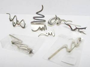 lot 131 image: Group of New Unworn Sterling Silver Brooches  Jewelry&nbsp#13
