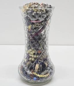 lot 63 image: Large Vase Full of Assorted Costume Jewelry #3