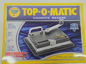 lot 212 image: Brand New TOP-O-MATIC Cigarette Rolling Machine