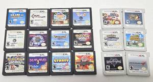 lot 217 image: Nice Group of Nintendo DS &amp 3DS Video Games - Smash Bros Pokemon &amp More