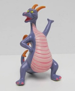 lot 251 image: Vintage 1982 DISNEY Epcot Center Ceramic Figment Dragon Figure