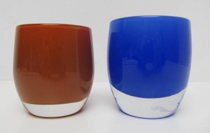 lot 253 image: 2 Mint Condition High End GLASSYBABY Lowball Glasses