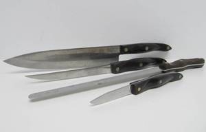 lot 261 image: 4 Quality CUTCO Kitchen Knives