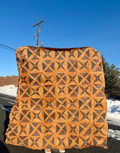 lot 7 image: Fantastic LARGE Old Vintage TAPA Bark Cloth - Samoa  Fiji  Pacific Islands #3