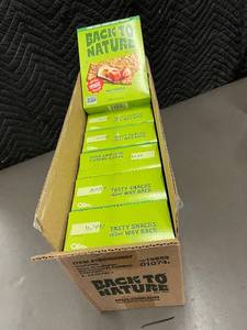 lot 232 image: AZ - Back to Nature Multigrain Flatbread Crackers - (Lot of 6)