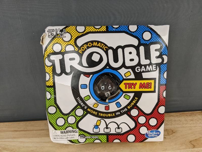 lot 206 image: Hasbro Trouble Game - Pop-O-Matic - Brand New&nbspT