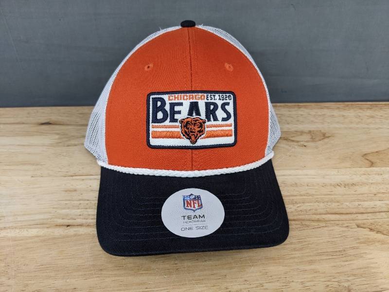 lot 148D image: NFL Chicago Bears Snap Back Hat - OSFM - Brand New