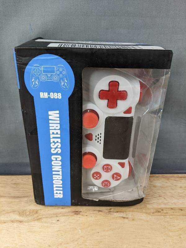 lot 107E image: RH-088 Wireless Controller, White - Brand New