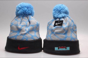 lot 12G image: Nike Lebron James Embroidered Beanie Hat, OSFM - Brand New I