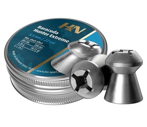 lot 44F image: H&N Sport Baracuda .22 Caliber Hunter Extreme Pellets, Pack of 162 T