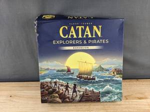 lot 262 image: CATAN Explorers &amp Pirates Expansion - $65 Retail - New&nbspT