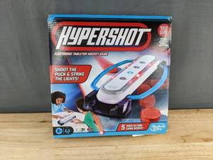 lot 189 image: Hasbro HyperShot Electronic Tabletop Hockey Game - Brand New&nbspT
