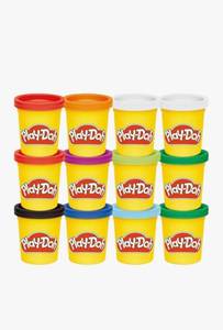 lot 204 image: 12 Play-Doh Pastel Colors 4-Oz Cans - Brand New&nbspT