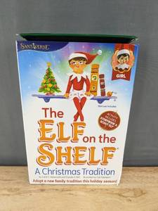 lot 210 image: The Elf on the Shelf &amp A Christmas Tradition - Girl Elf Figure - Brand New&nbspT