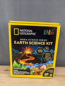 lot 259 image: National Geographic Mega Science Series Earth Science Kit - Brand New&nbspT