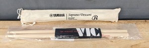 lot 265 image: Yamaha YRS-24B Recorder and Vic Firth Drum Sticks - Brand New&nbspT