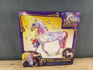 lot 270 image: Unicorn Academy Rainbow Light-Up Wildstar - Brand New&nbspT