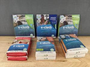 lot 312 image: e-cloth Cleaning Cloths &amp Accessories - Brand New&nbspA
