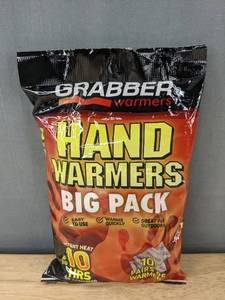 lot 80Q image: Grabber Hand Warmers Big 10 Pair Pack - Brand New