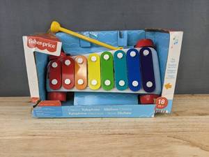 lot 341 image: Fisher-Price Classic Xylophone 8-Color Bars - Brand New&nbspT