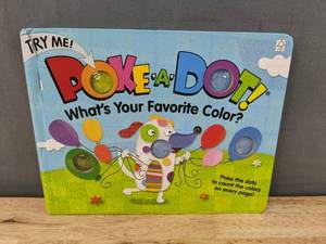 lot 345 image: Poke-A-Dot Whats Your Favorite Color - Brand New&nbspT
