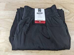 lot 557 image: Members Mark Womens XL Travel Wide Leg Black Pants - Brand New