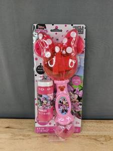 lot 142P image: Disney Minnie Lights & Sound Bubble Wand - Brand New