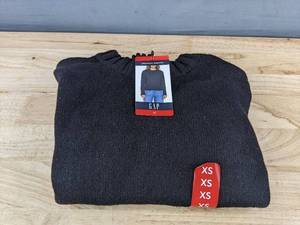 lot 249P image: GAP Womens Size XS Black Crewneck Sweater $80 Retail - Brand New