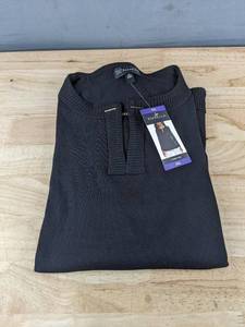 lot 607 image: Rafalla V-Neck Black Womens XXL Top $59 Retail - Brand New