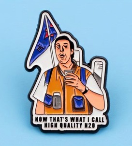 lot 47M image: The Water Boy Now Thats What I Call High Quality H2O Adam Sandler Bobby Boucher Movie Enamel Pin - Brand New