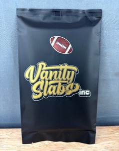 lot 22F image: Vanity Slabs Inc Panini Sealed Mystery Football Hit Display Slab Card