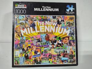 lot 22 image: White Mountain The New Millennium 1000pc Puzzle - Complete
