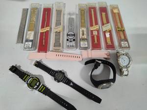 lot 37 image: Assorted Watch Bands & Watches