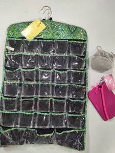 lot 105 image: Hanging Jewelry Organizer  Storage