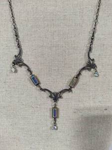 lot 110 image: Clara Beau Stamped Victorian Style Necklace