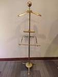 Gentleman's Brass Valet/Butler Stand