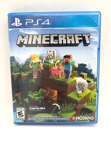 PS4 Minecraft Video Game in Nice Condition
