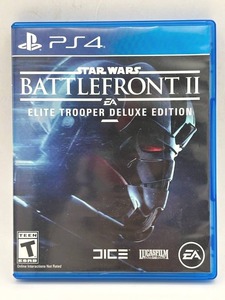 lot 15 image: PS4 Star Wars Battlefront II Elite Trooper Deluxe Edition Video Game in Nice Condition