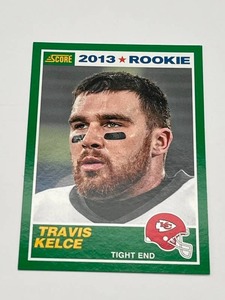 lot 25 image: 2013 Score Travis Kelce #431 Rookie Card (NM-MT)