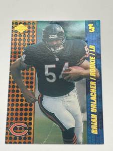 lot 29 image: 2000 Collectors Edge #T3 Brian Urlacher Rookie Preview Card 999 (NM-MT)