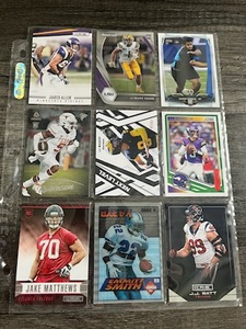 lot 40 image: Football Card Lot - Aaron Donald RC, JaMarr Chase RC, Bijan Robinson RC, and More