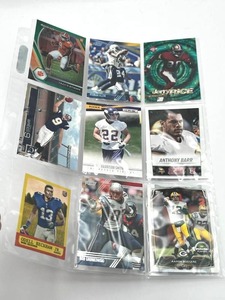 lot 41 image: Football Card Lot - Harrison Smith RC, Travis Etienne RC, Anthony Barr RC, Drew Brees 2nd Year, and More