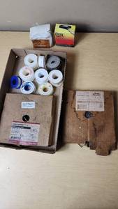 lot 4 image: Teflon Tape, Electrical Tape and Other Items